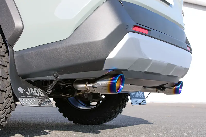 BATTLEZ Muffler ZS-W TC Titanium Color Tail for Hybrid RAV4 50