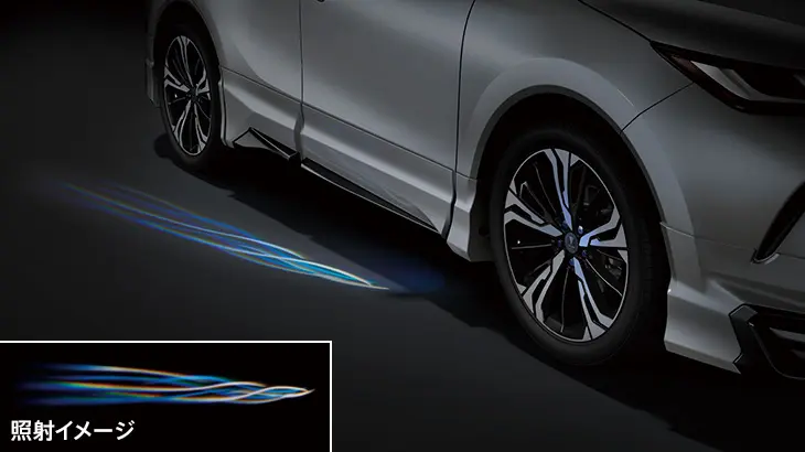 Modellista Side Welcome illumination for Toyota HARRIER