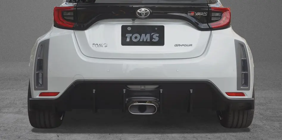 TOM'S FRP Rear Bumper Duct for Toyota GR YARIS