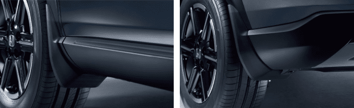 Genuine Black Berlina Mudguard Front / Rear for Honda Vezel 2021~