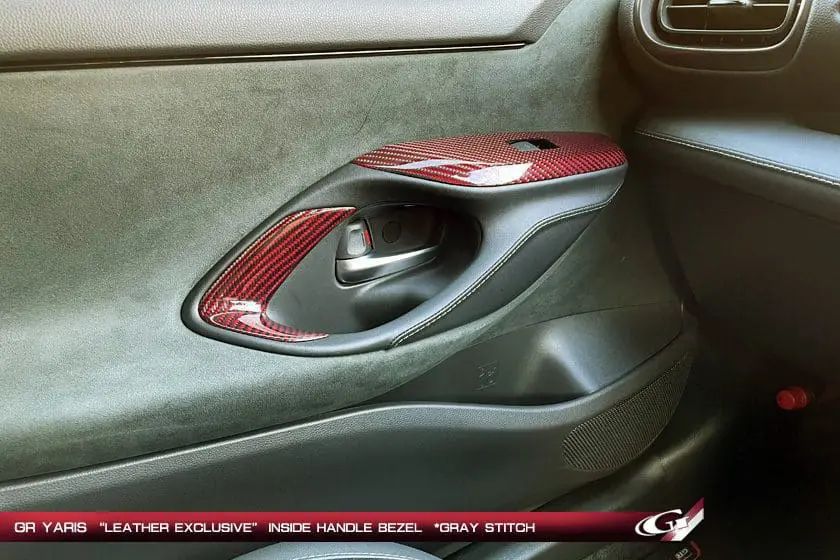 GRAZIO Inside Handle Bezel for Toyota GR YARIS - Genuine Japanese