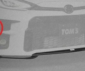 TOM'S Canard for Toyota GR YARIS