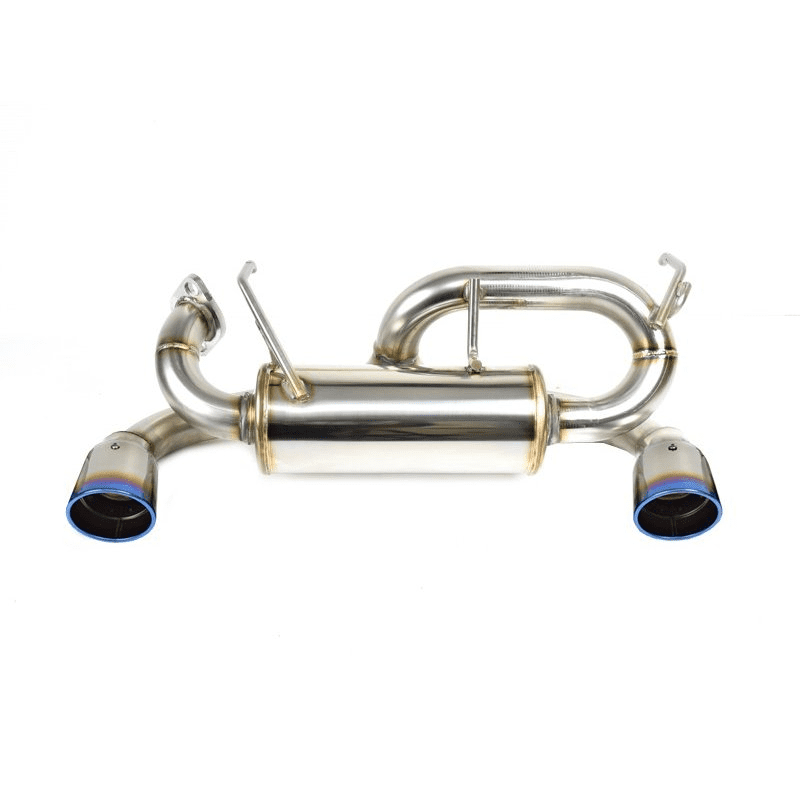 Rosso Modello DUSSEL GT-TTi Titanium Blue Tip Muffler for JIMNY