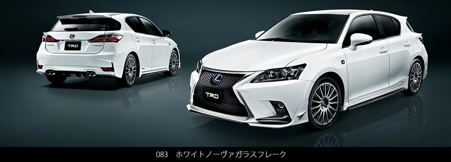 TRD Body kit for Lexus CT 200h 