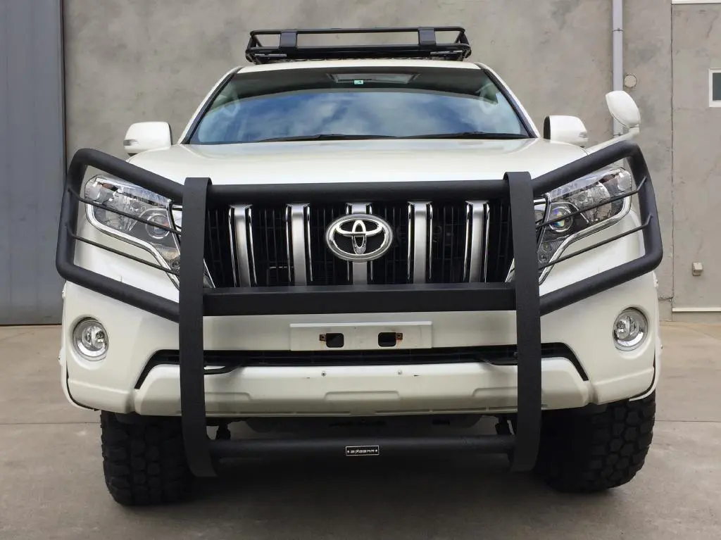 GI★GEAR Front Grill Full Guard Bumper for Prado 150