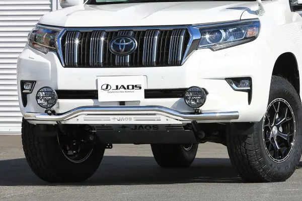 JAOS Front Skid Silver Bar for Prado 150