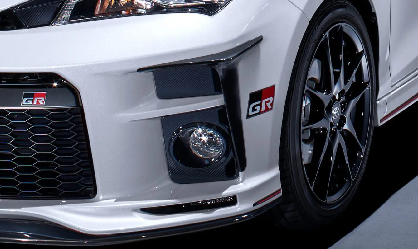 GAZOO Front Corner Spoiler for Toyota Vitz GR MS345-52001