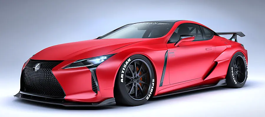 ARTISAN SPIRITS BLACK LABEL GT PARTS for LEXUS LC 500