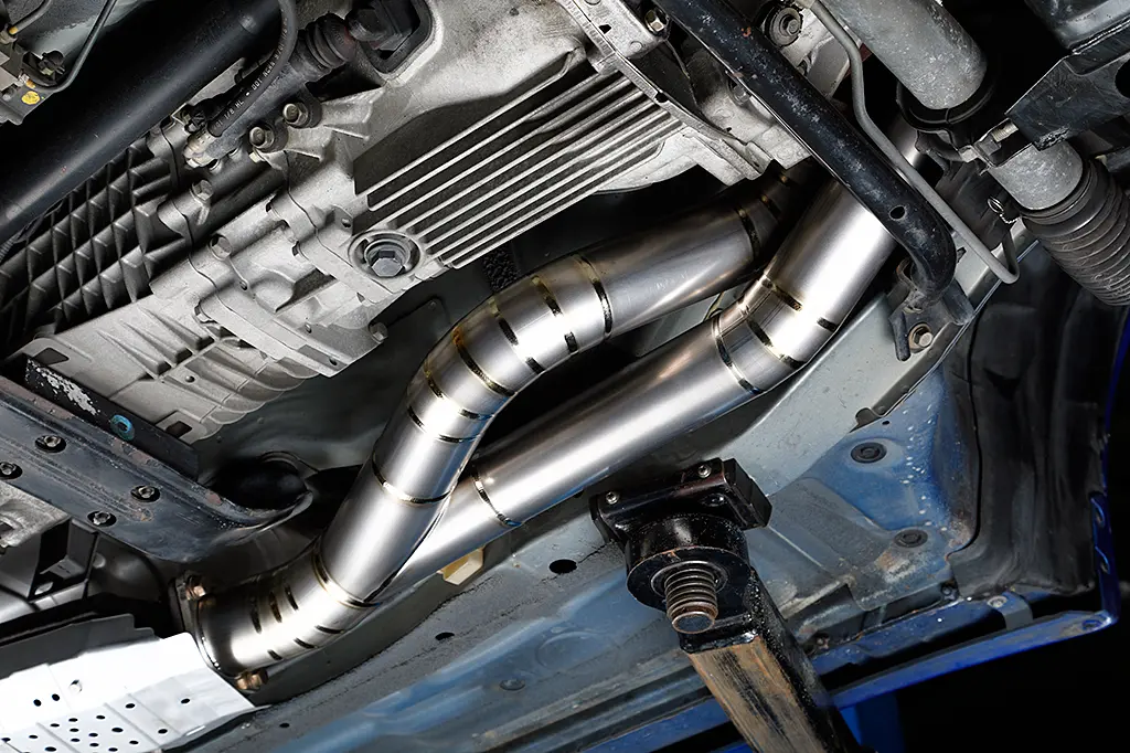 TOPSECRET TS Titanium Front Pipe