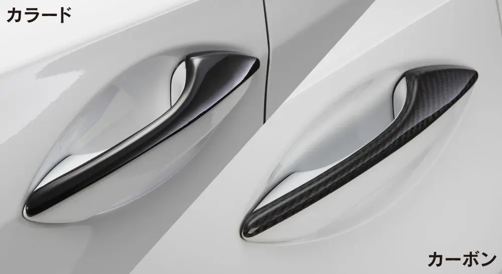 LX-MODE Carbon Door Handle Garnish for LEXUS RC F SPORT