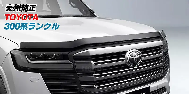 Toyota Genuine Black Bug Guard for Landcruiser 300