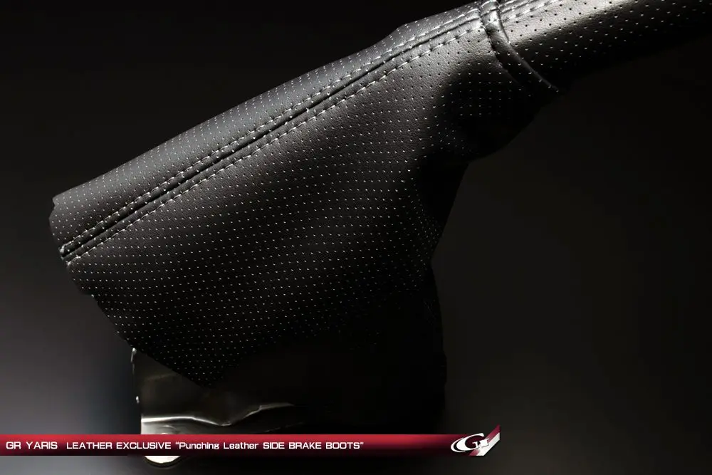 GRAZIO Leather Side Brake Boots for Toyota GR YARIS