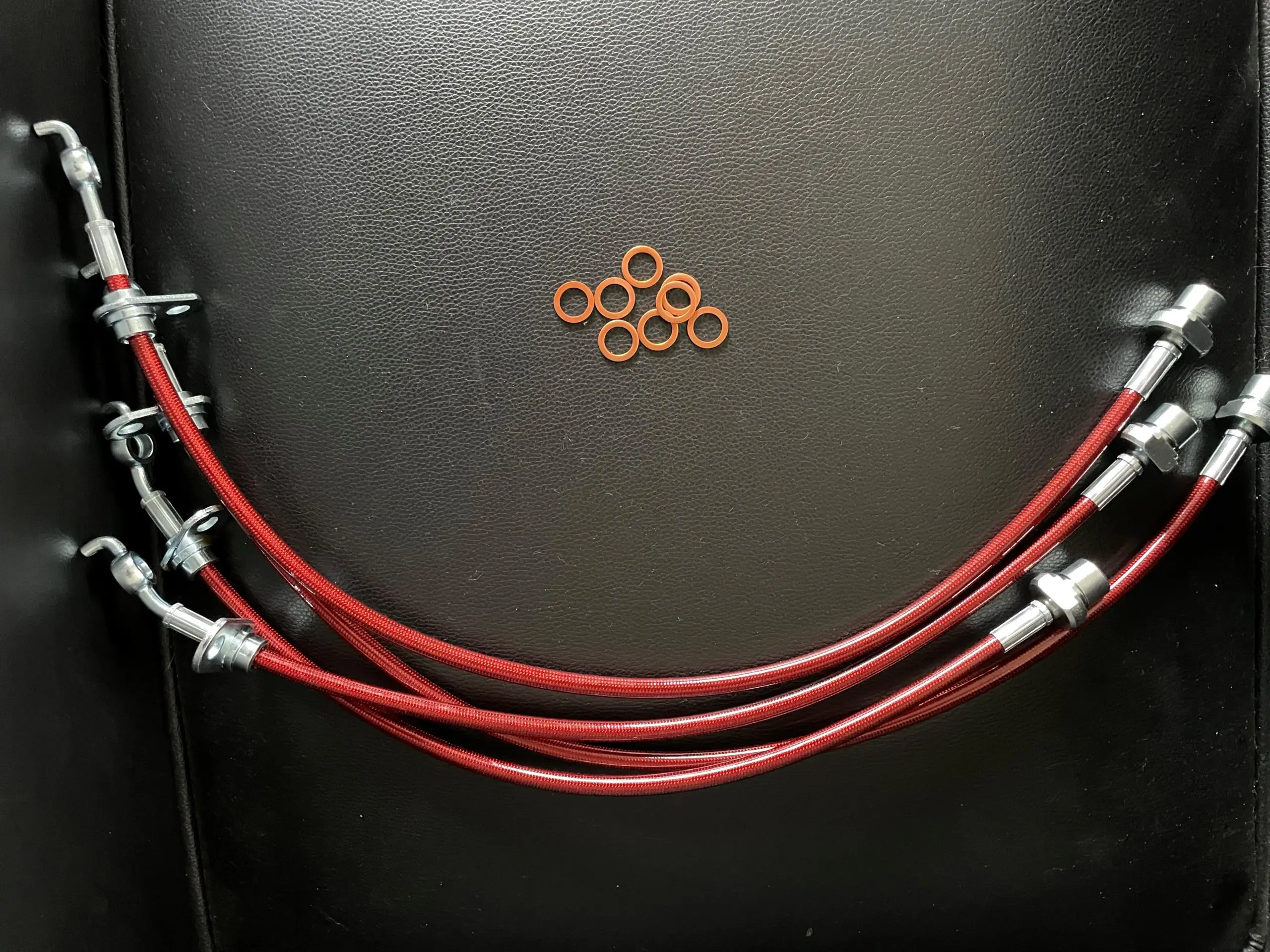 Revolution Stainless mesh brake line set for Toyota GR Yaris