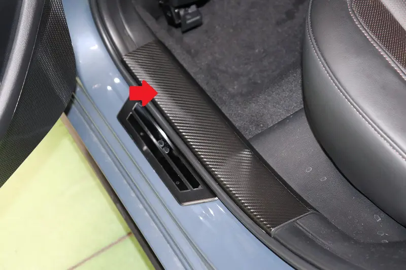 AQUA STYLE Rear Step Panel Sheets for MAZDA3 BP Sedan