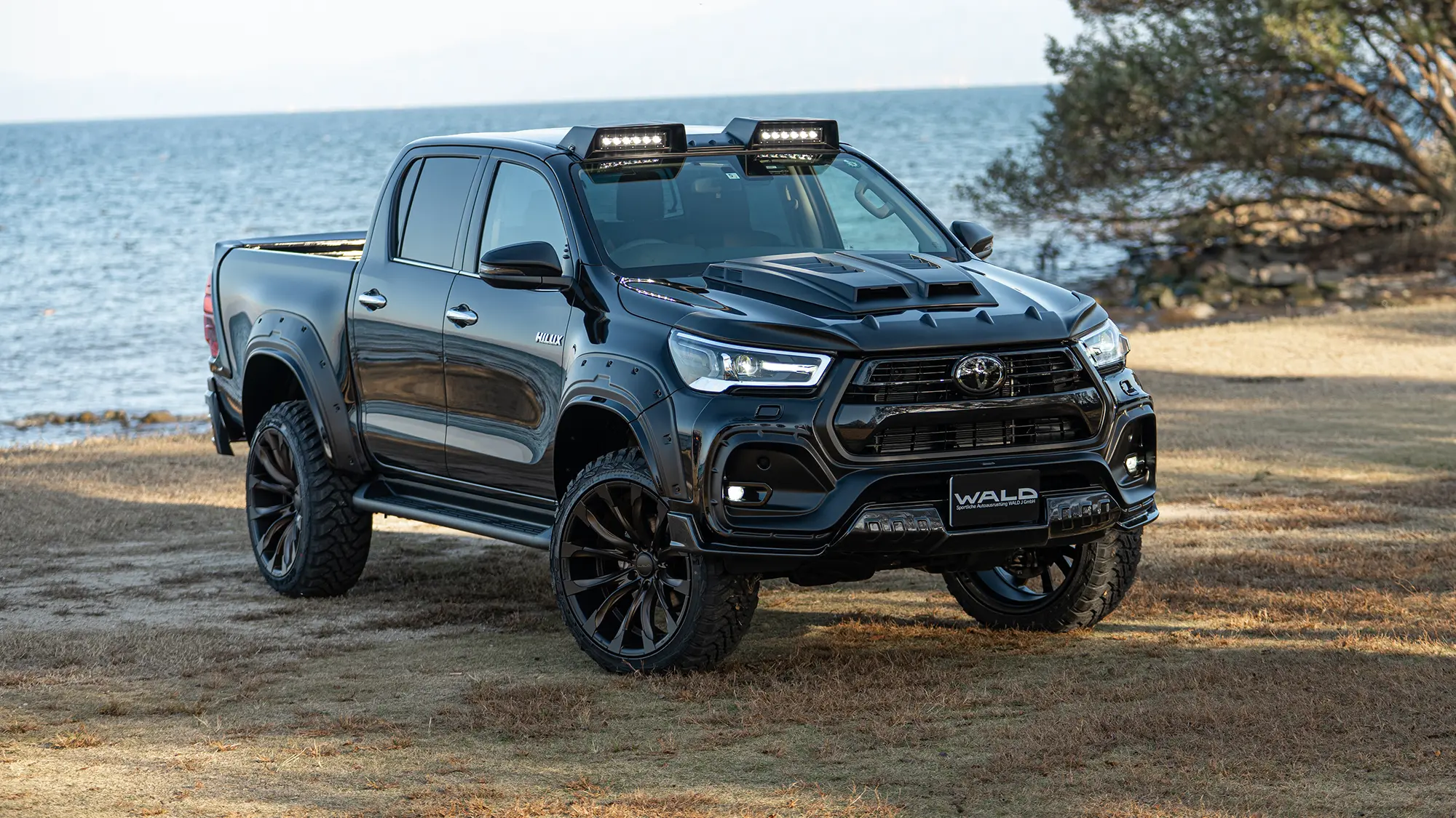 WALD Black Bison Edition Body Kit for Toyota Hilux 2020~