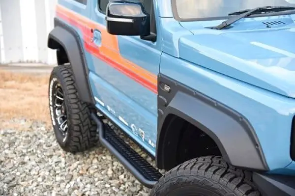 OUT CLASS 9mm Wide Over Fender for Jimny JB74W - Genuine Japanese