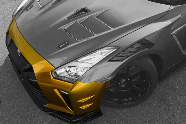 TOPSECRET M17 Full Bumper Kit Ver.S for R35 GT-R