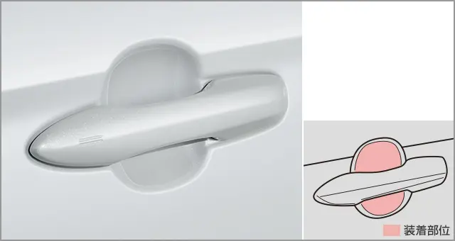Toyota Genuine Door Handle Protection film for Toyota Voxy 2023