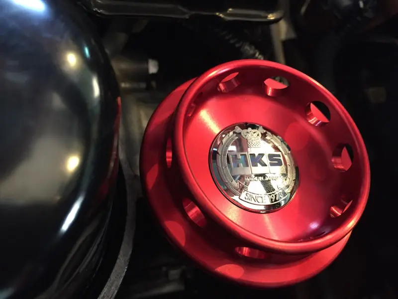 HKS Billet Machined Aluminum Oil Filler Cap