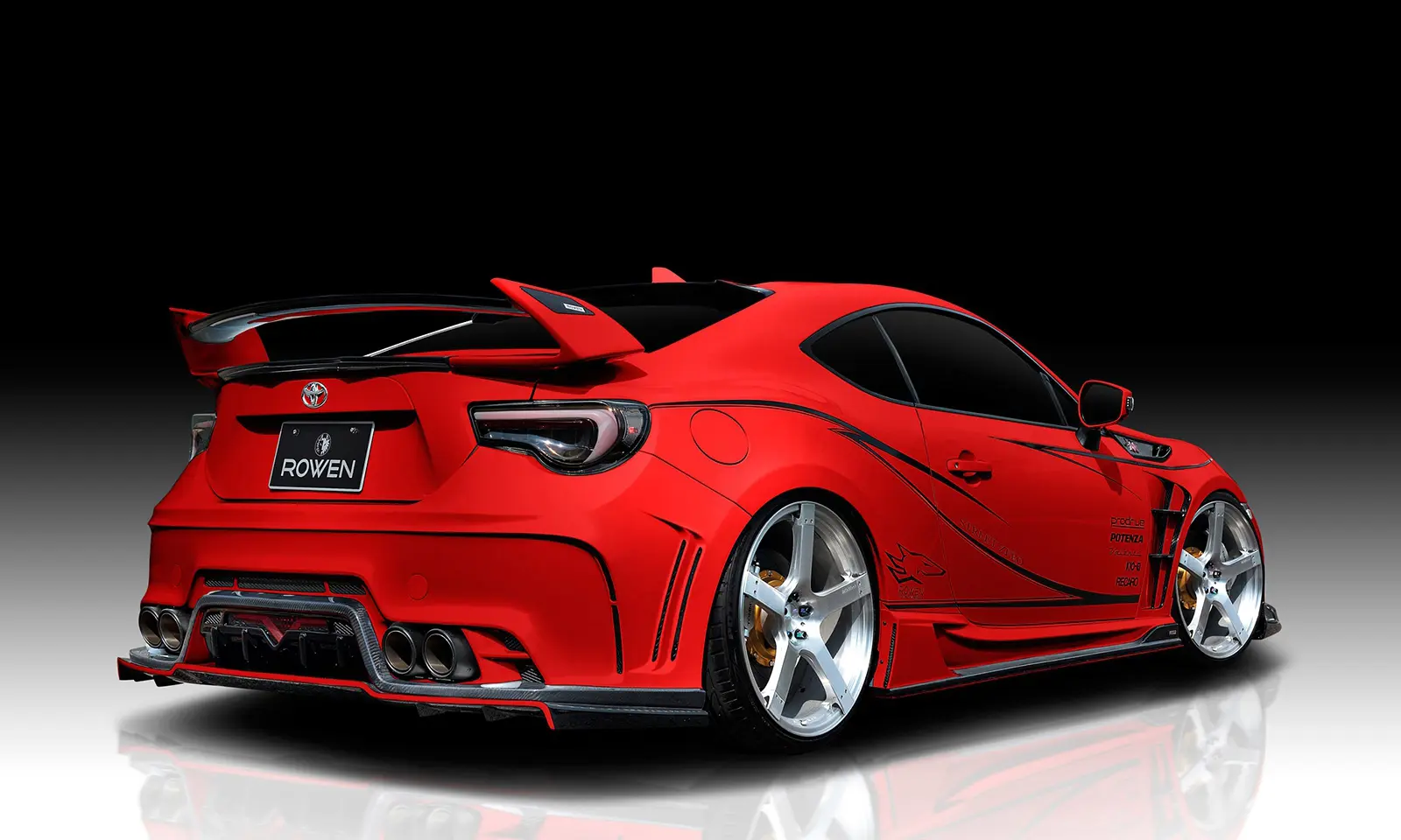 ROWEN STREET ZERO for Later Model Toyota 86 - Genuine Japanese Car