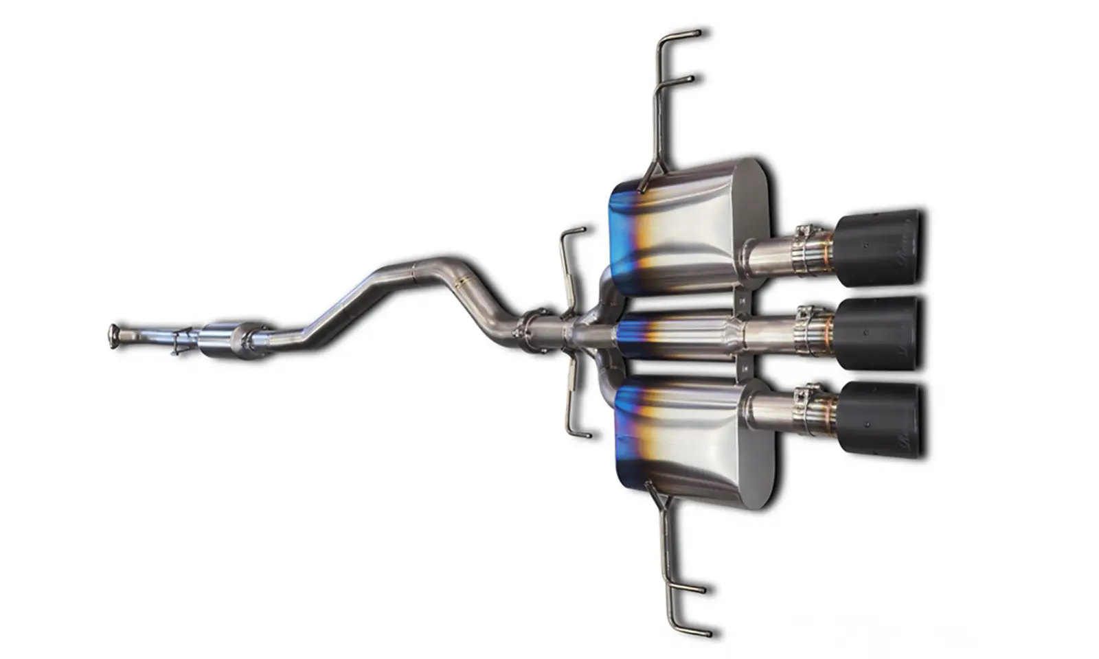 ROWEN Full Titanium PREMIUM01TR Carbon Tail Muffler for HONDA