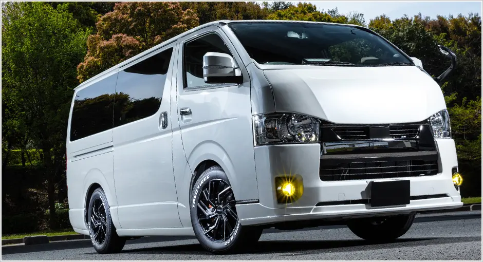 ESSEX Front Lip Spoiler Ver.V for Hiace Narrow Body 4~7 - Genuine
