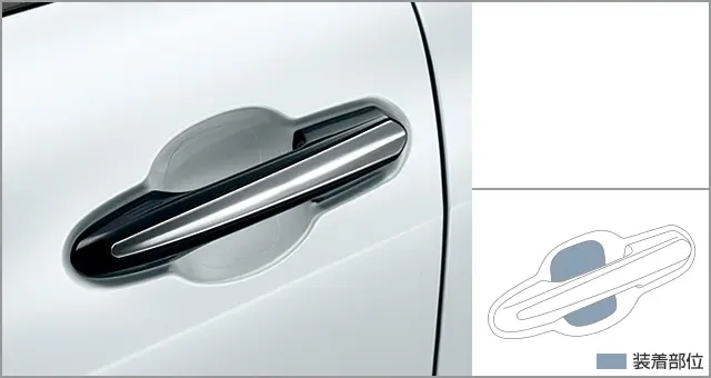 Toyota Genuine Door Handle Protection film for Toyota Crown Crossover 2022
