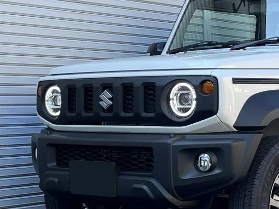 AEROOVER SQUID RING DAYLIGHT HEADLIGHT LENS UNIT WITH TURN SIGNAL FOR SUZUKI JIMNY