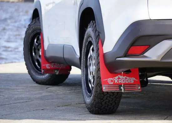 KADDIS Red Mud Flaps for Toyota Corolla Cross 2021