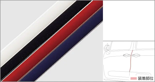 Toyota Genuine Door edge protector for Toyota Sienta