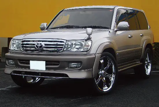 Elford 30mm Over fender for Landcruiser 100 Genuine Front Lip Spoiler