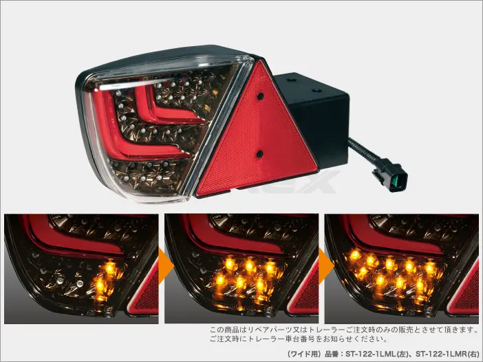 SOREX Advanced LED combination lamp ST-122-1L/1R・2L/2R