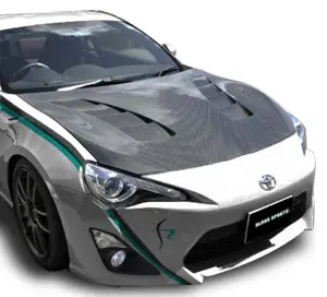 BLOOD SPORTS Super Carbon Bonnet for TOYOTA 86/ SUBARU BRZ