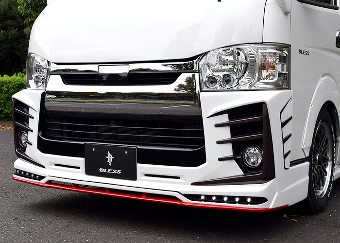 BLESS CREATION Cool Face Half Spoiler for HIACE Standard body 4/5/6