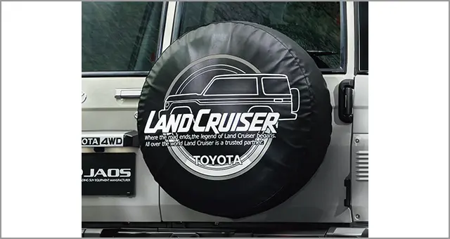 Toyota Genuine Spare Tire Cover for Land Cruiser 70 2023~