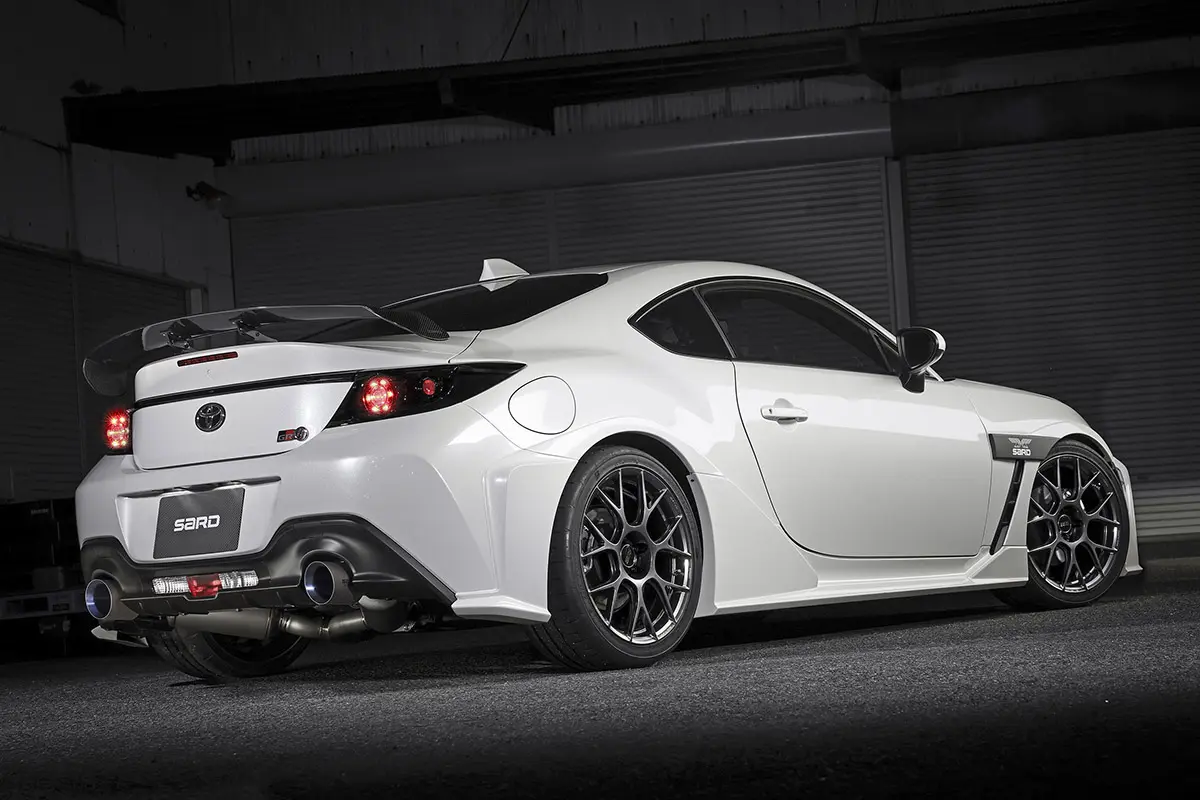 SARD Ti-Z FULL TITANIUM 2 Tips MUFFLER for GR 86/BRZ - Genuine