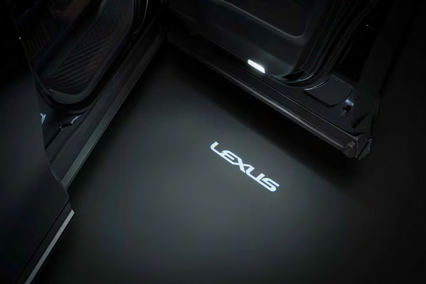 LEXUS GENUINE PROJECTION COURTESY ILLUMINATION for LEXUS LM