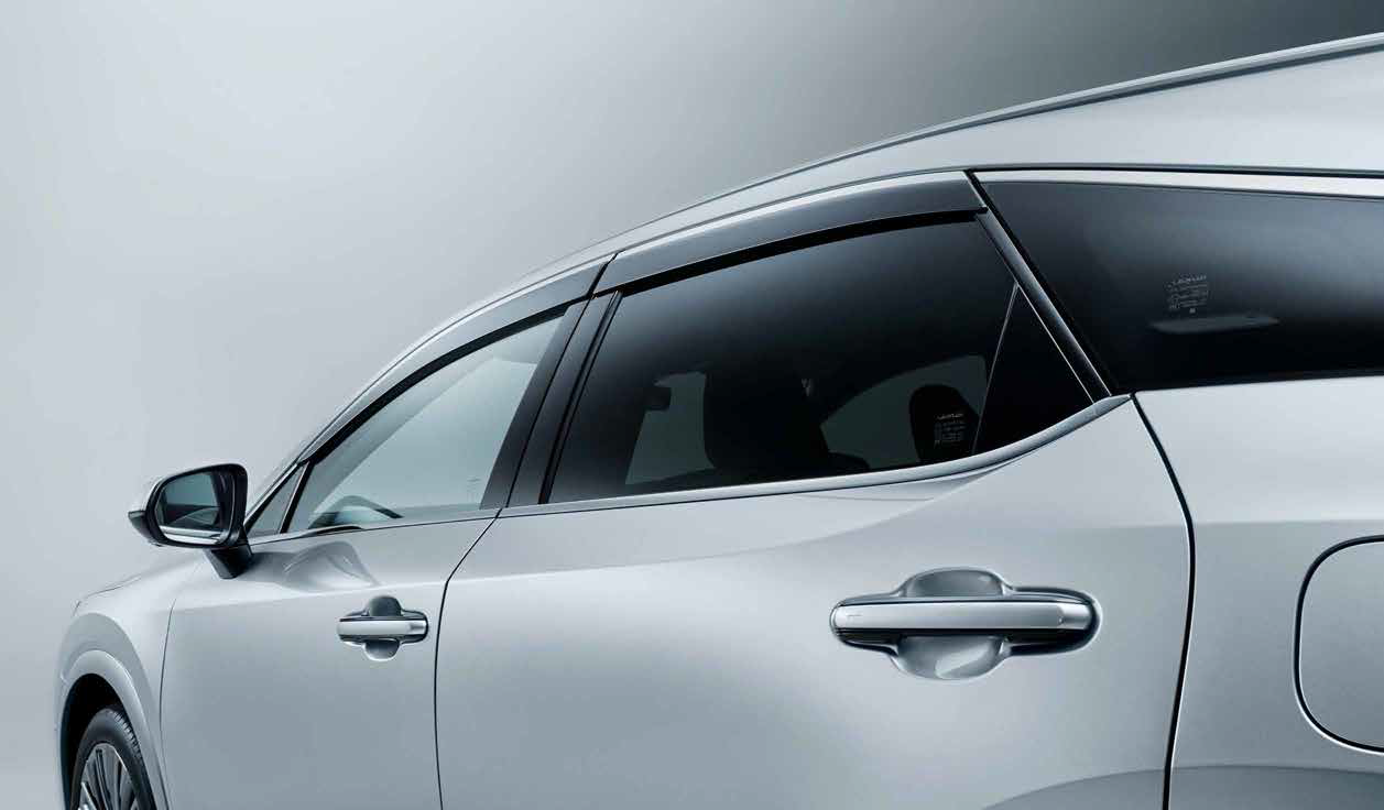 LEXUS GENUINE PROJECTION SIDE VISIORS for LEXUS RX 2022~