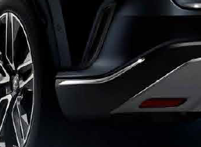 LEXUS GENUINE CHROME REAR BUMPER GARNISH for LEXUS RX 2022~