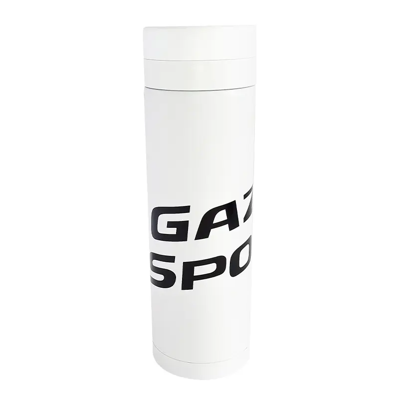 GAZOO SPORTS Stainless Steel Bottle White