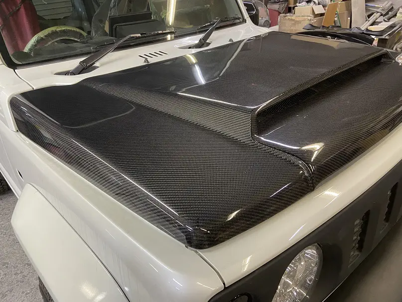 CLARISSE Carbon Bonnet Ver 3.0 for JIMNY JB64/JB74