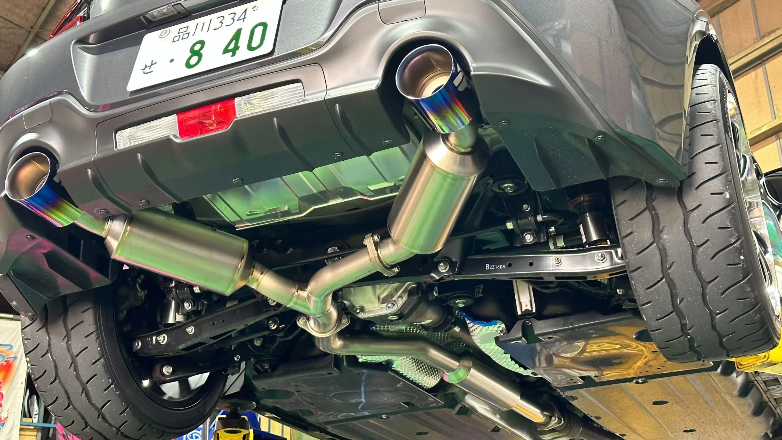 Yashi Factory Super Silent Titanium Muffler for GR 86