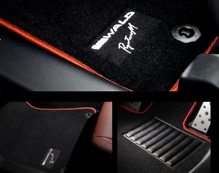 WALD FLOOR MATS For LAND CRUISER 300