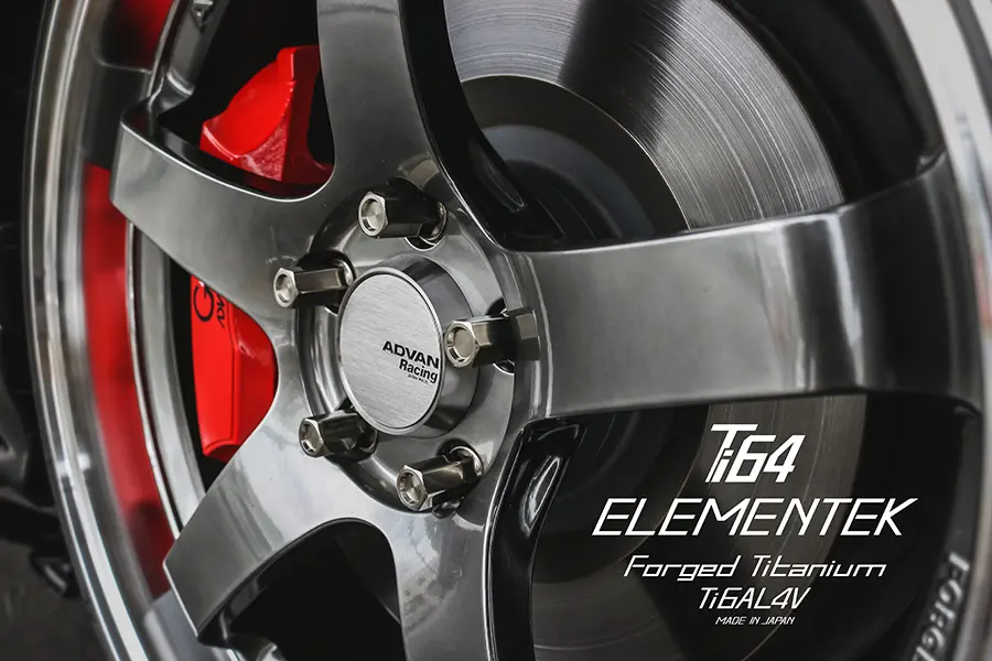 KYO-EI Ti64 ELEMENTEK Forged M12×P1.5 Titanium Nut 4pcs