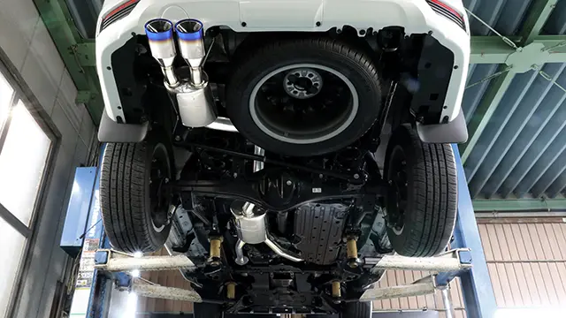 hgn.ページ GANADOR Ultimate Power Tune Double Round Muffler for Landcruiser