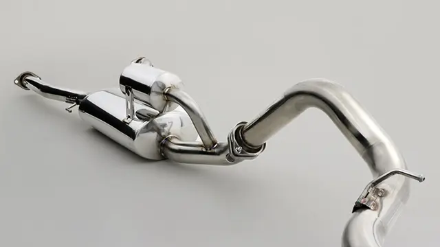 GANADOR Ultimate Power Tune Double Round Muffler for Landcruiser