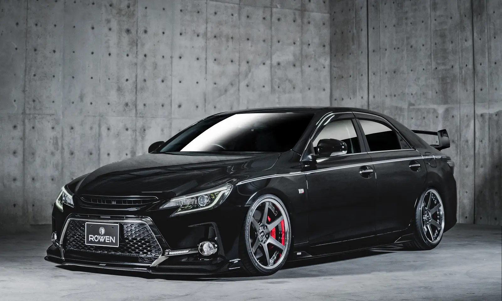 ROWEN Body Kit for Toyota Mark X GRX130/133 – Unpainted - Genuine