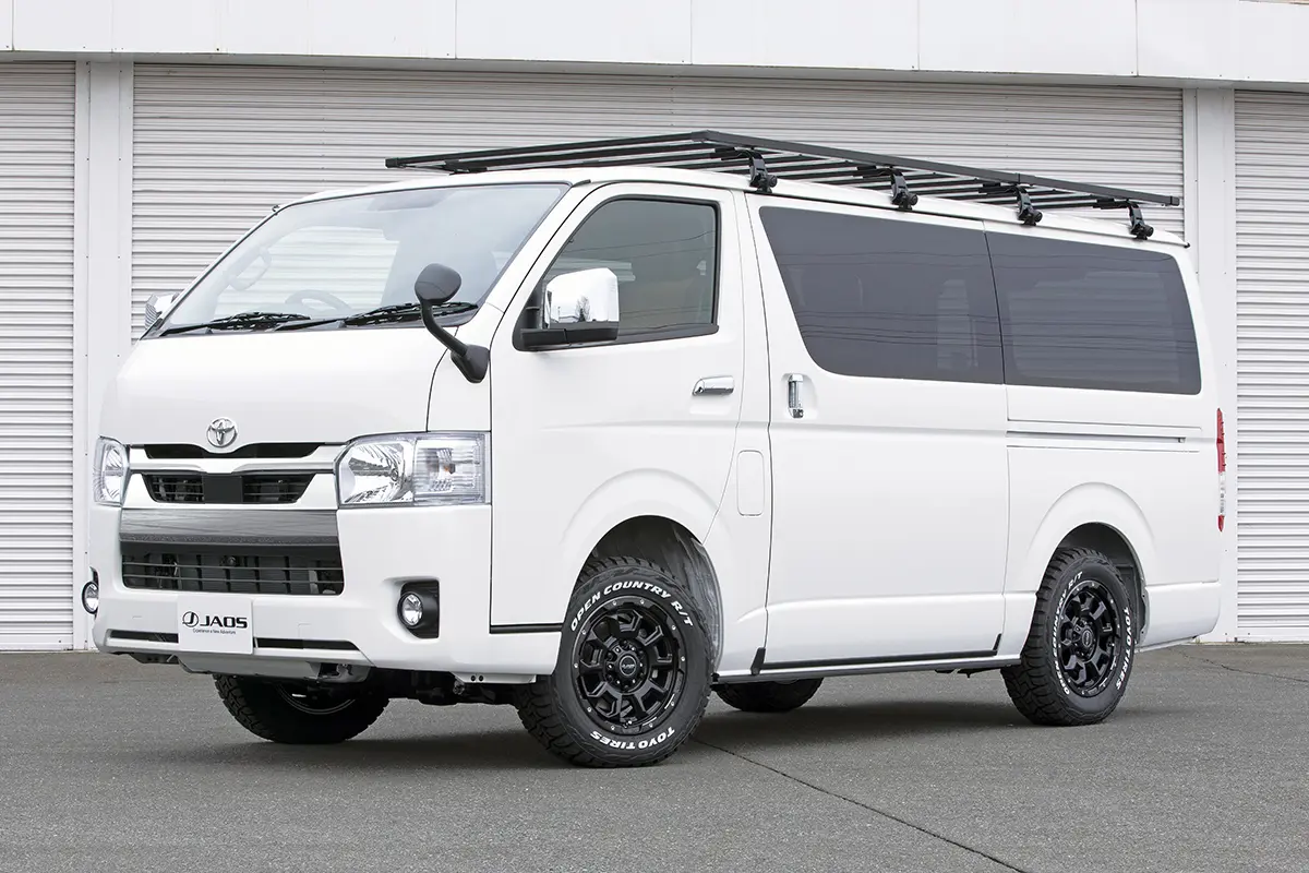 AOS Flat Rack 1470×2950 Standard Roof for Hiace 200 Series