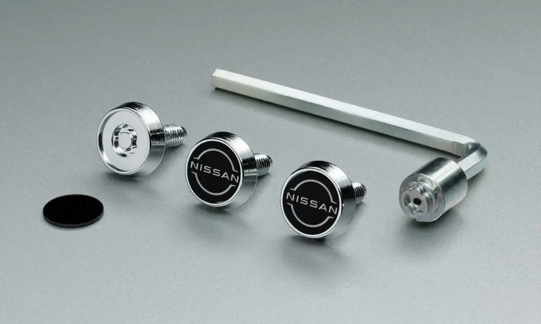 NISSAN GENUINE LICENSE PLATE LOCKS