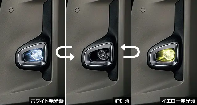 Toyota Genuine Bicolor LED Fog Lamp for Noah 2023